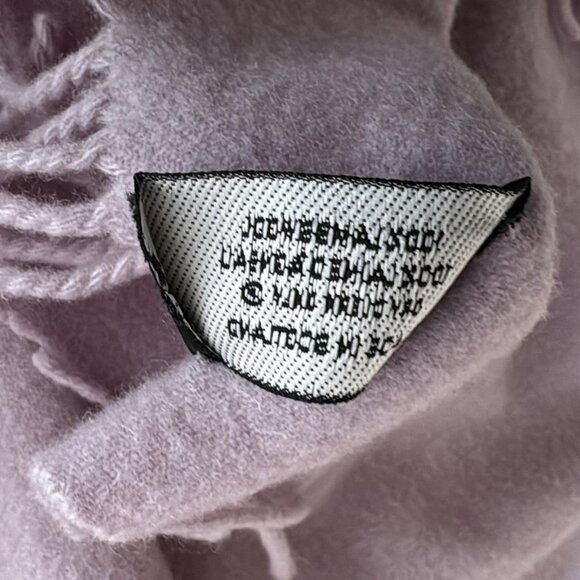 Auth DIOR/ChristianDior - Light Purple Wool Scarf - Picture 5 of 10